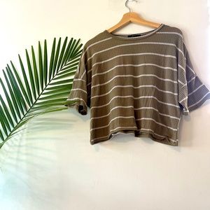Boxy crop top